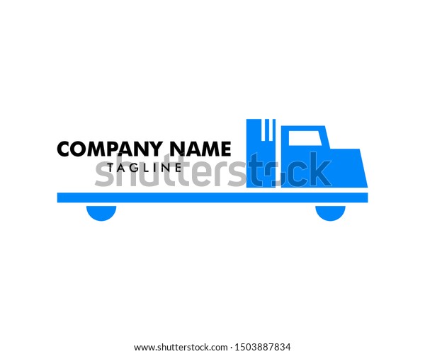 Truck Delivery\
Cargo Logo Design Vector\
Template