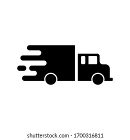 Truck Delivery Icon Design Illustration