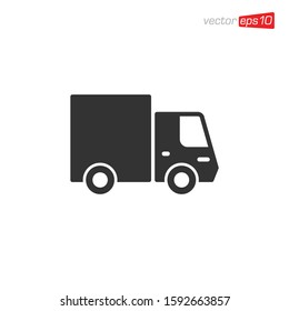 Truck Delivery Icon Design Vector