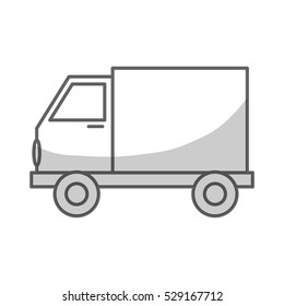 truck delivery icon image vector illustration design 
