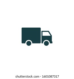 truck delivery icon vector company logo template design element 