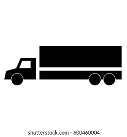 truck delivery icon vector  illustration 