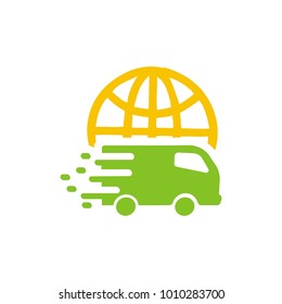 truck delivery logo
