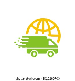 truck delivery logo