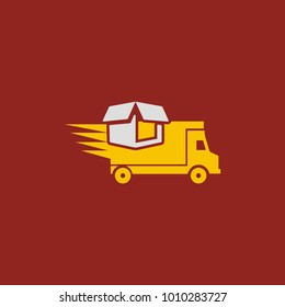 truck delivery logo
