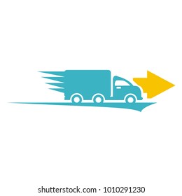 truck delivery logo