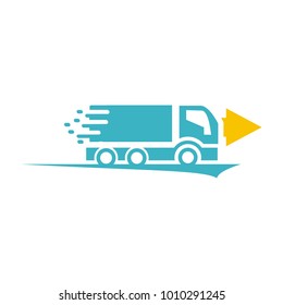 truck delivery logo