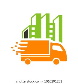 truck delivery logo