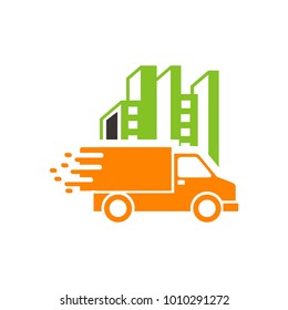 truck delivery logo