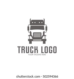 Truck delivery logo