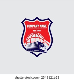 truck delivery logo , logistic logo