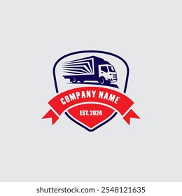 truck delivery logo , logistic logo