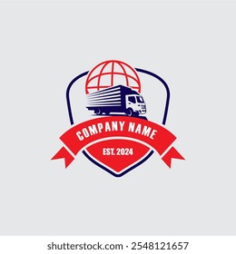 truck delivery logo , logistic logo