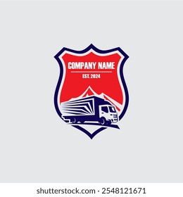 truck delivery logo , logistic logo