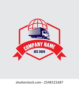 truck delivery logo , logistic logo