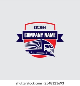 truck delivery logo , logistic logo