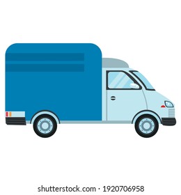 truck delivery service city transport icon vector illustration design