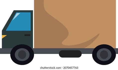 LKW-Versand Vektor gute Verwendung für die Geschäftsabwicklung
