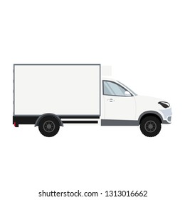 Truck design with refrigeration chamber for delivery