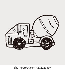 truck doodle