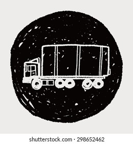 truck doodle