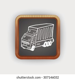 truck doodle