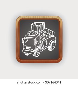 truck doodle