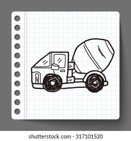truck doodle