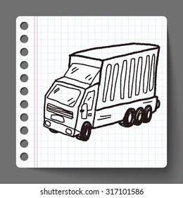 truck doodle