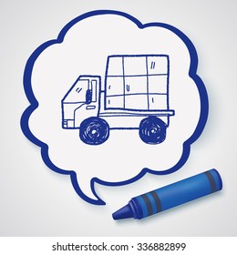 truck doodle