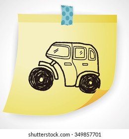 truck doodle