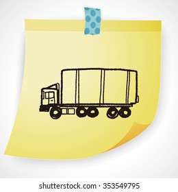 truck doodle