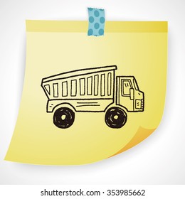 truck doodle