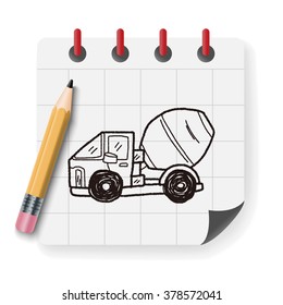 truck doodle