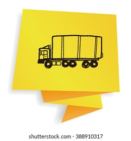 truck doodle
