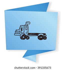 truck doodle