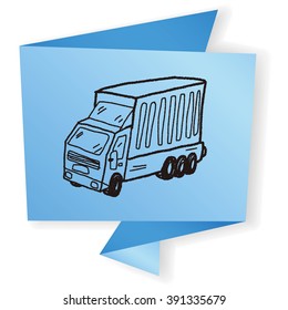 truck doodle