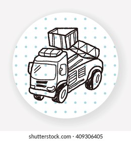 truck doodle
