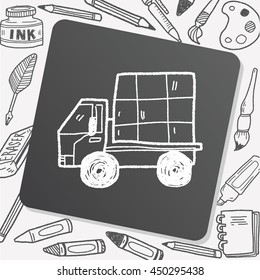 truck doodle