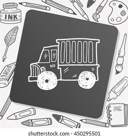 truck doodle