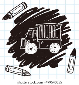 truck doodle
