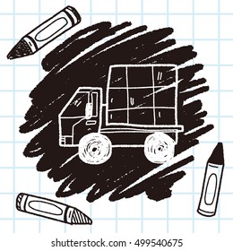 truck doodle