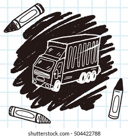 truck doodle
