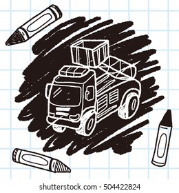 truck doodle