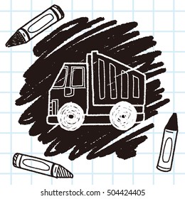 truck doodle