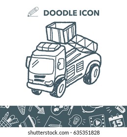truck doodle