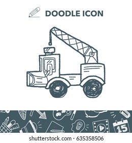 truck doodle