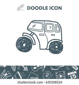 truck doodle