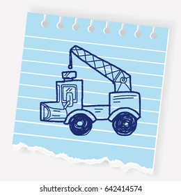 truck doodle