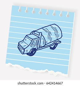 truck doodle